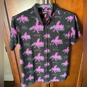 Retro rifle button down